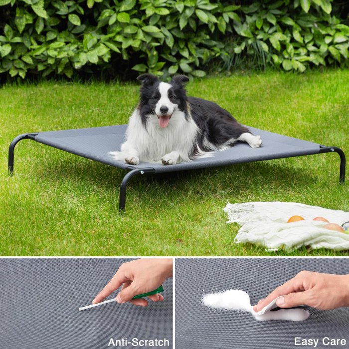 Love's cabin Outdoor Dog Bed - Cooling Pet Cot (image 3)